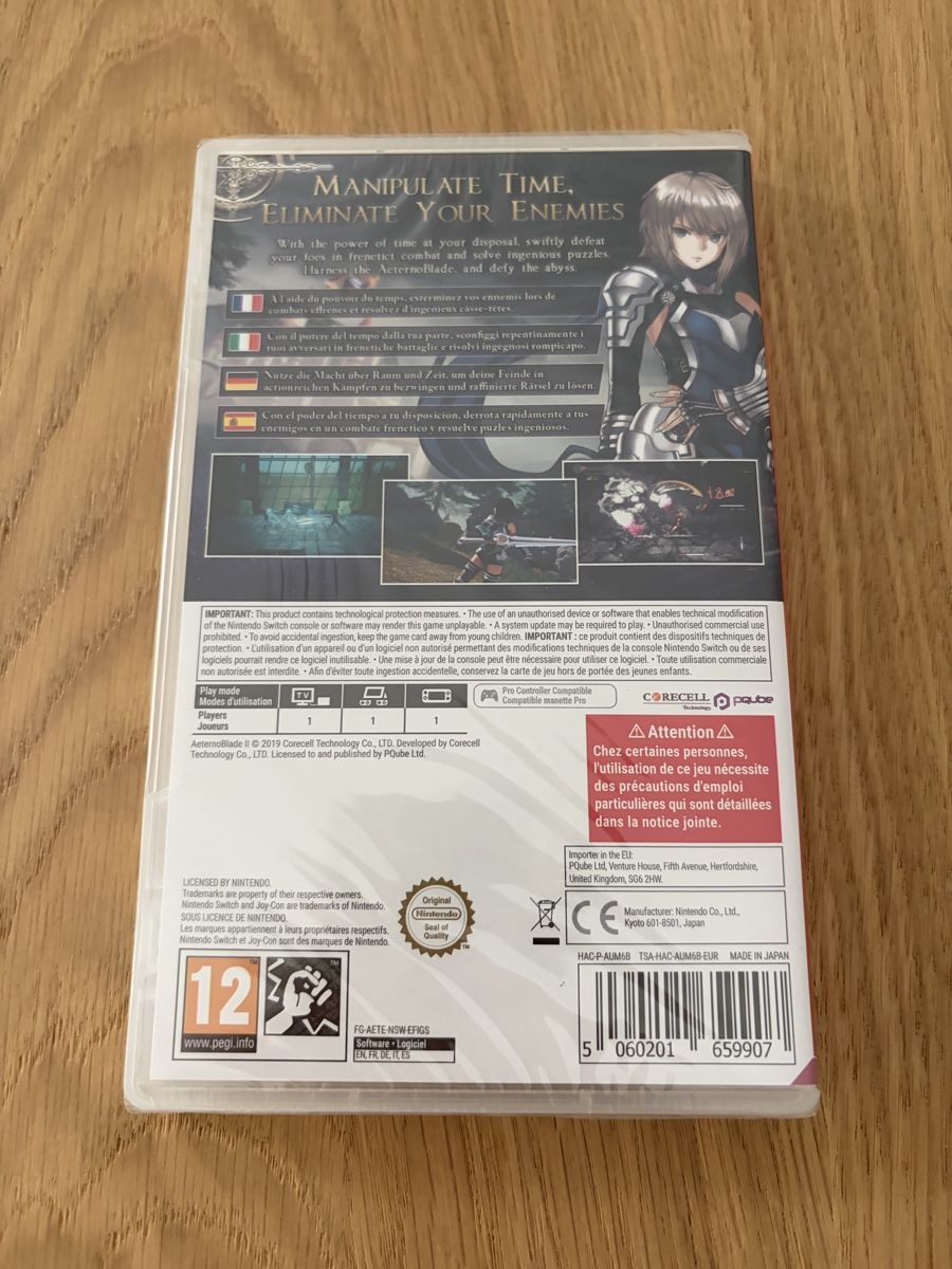 Nintendo Spiele: AeternoBlade II neuf - Nintendo Switch – Neu und originalverpackt aus Pully von FunkyGames 1