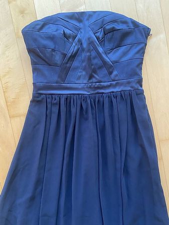 Elegantes, trägerloses Maxikleid Grösse S