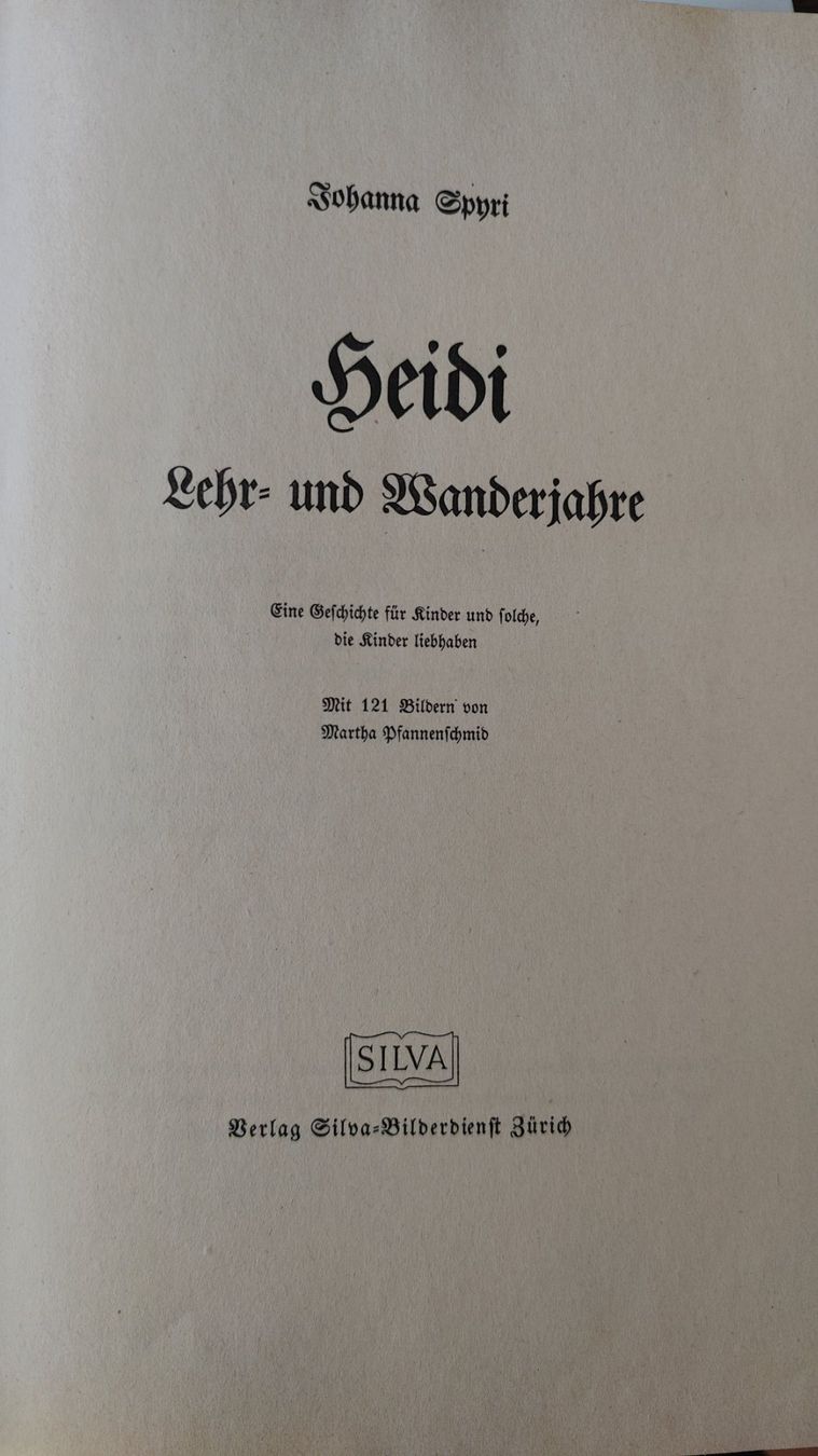 Libri: 2 antike Heidi-Bücher – Usato da Wohlen AG venduto da Chemikus0 1
