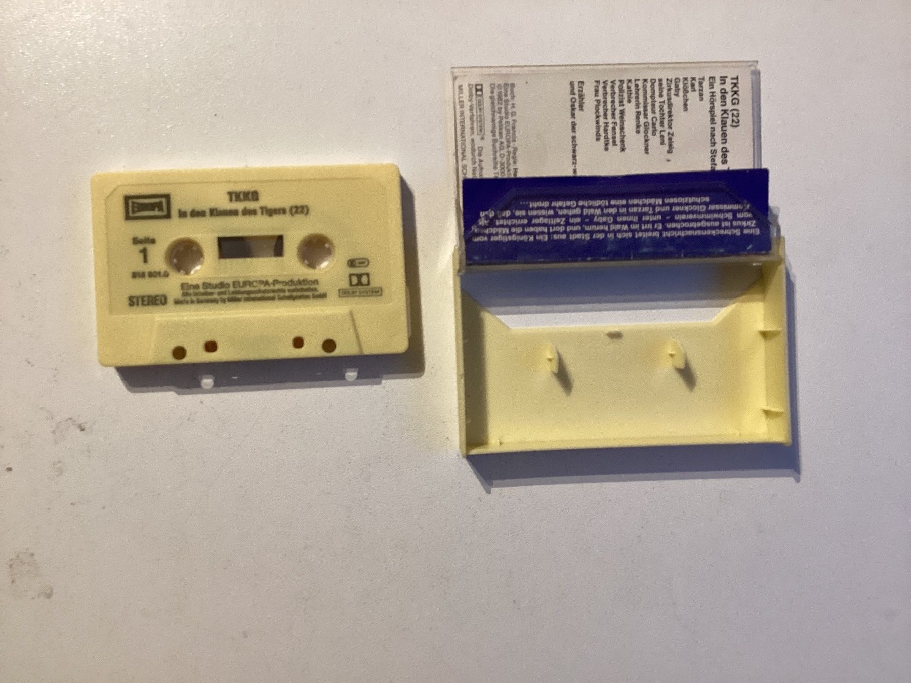 Musicassette: TKKG MC - In Den Klauen Des Tigers – Usato da Gutenswil venduto da Hamzian 1