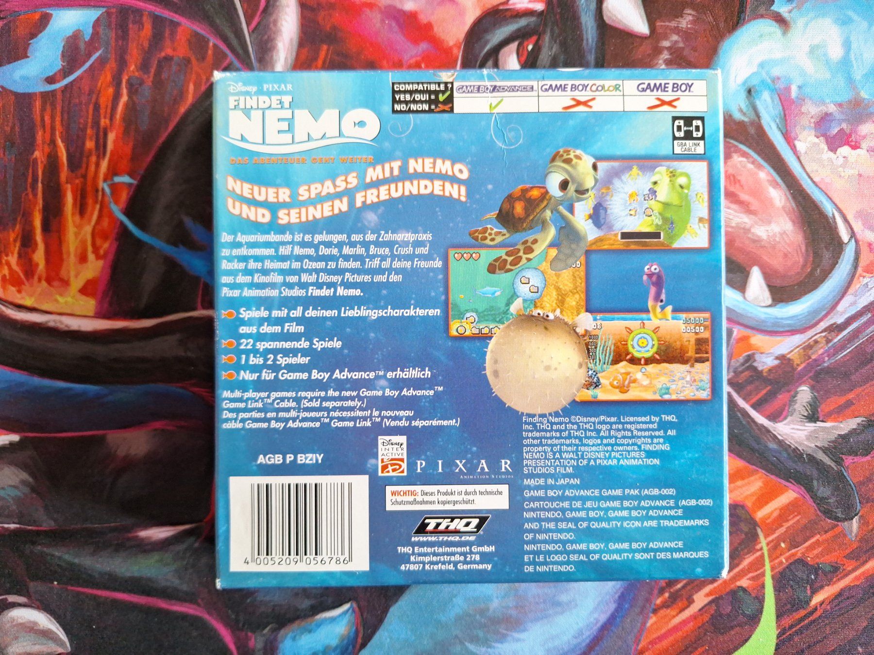 Giochi: Findet Nemo - Gameboy Advance + OVP – Usato da Altstätten SG venduto da GGsGameshop 1