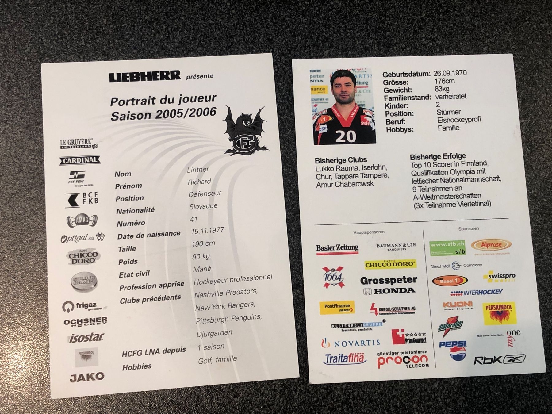 Autografi: 4 Original Autogrammkarten SCL Tigers u.a. – Usato da Lufingen venduto da Rac0 3