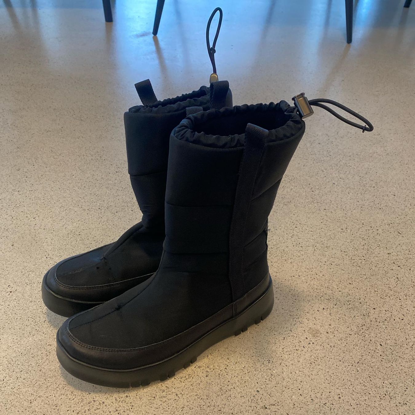 Prada Scarpe da uomo: Prada Übergangsstiefel, Schwarz, Grösse 37 – Usato da Au SG venduto da hac_sn68 1