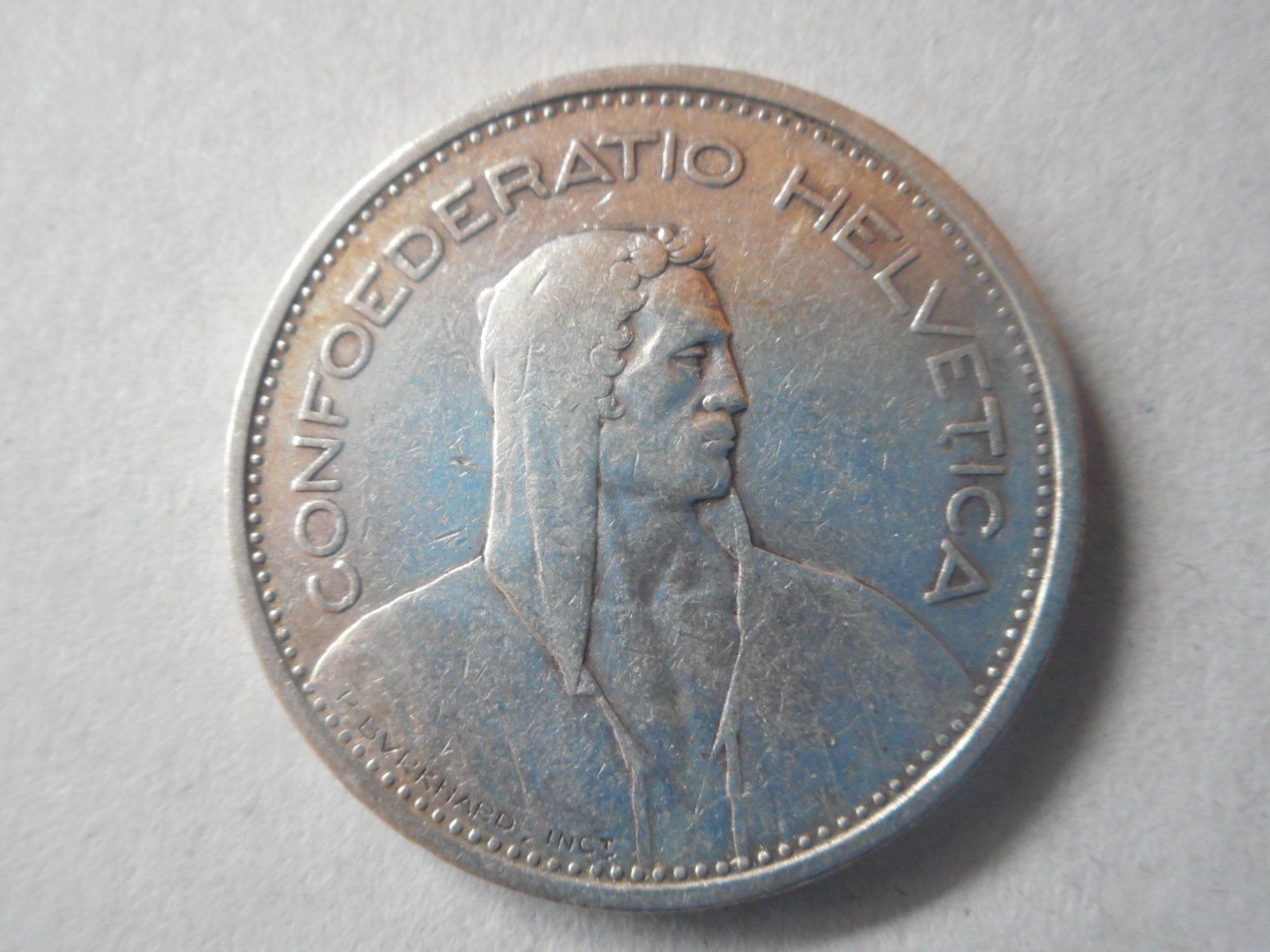 Tutti le monete: 5 Fr. 1931 silber – Usato da Kriegstetten venduto da pizlad2010 1