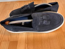 Fratelli Rossetti Herren Loafer Dunkelblau, Top Zustand