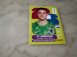 Panini FIFA Fussball WM 2026 Sticker Bart Verbruggen NED 2