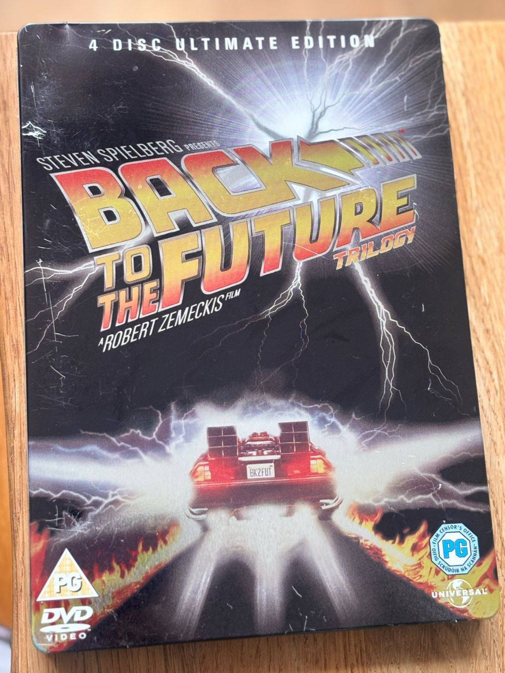 Tutti i DVDs: Back to the Future Trilogy  -  Steelbook – Usato da Binningen venduto da samorga21