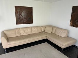 Eck-Ledersofa