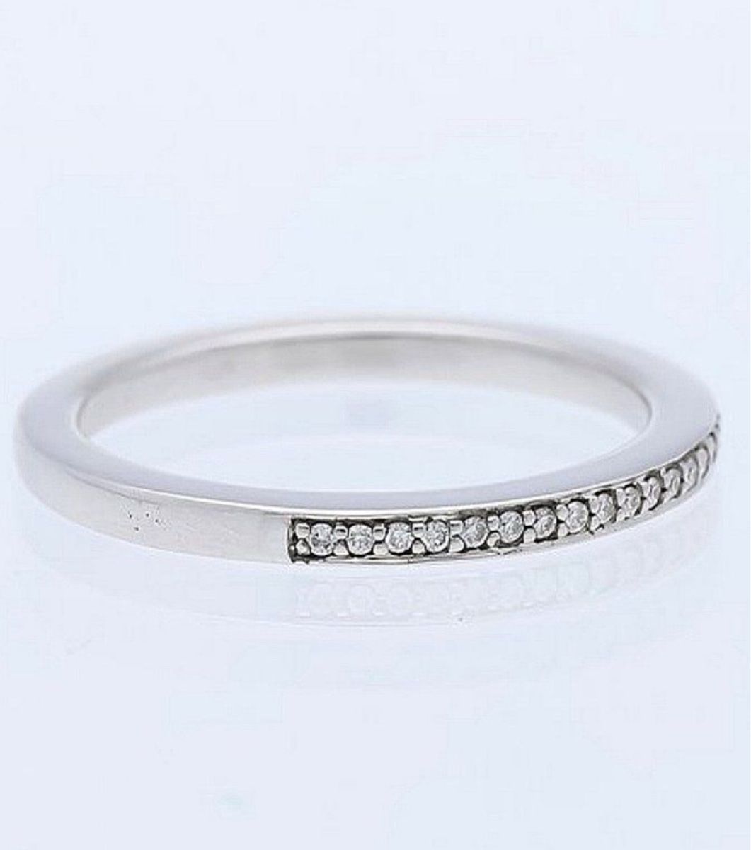 Ringe: 14k Weissgold Ring mit 0.12ct Diamanten – Neu (gemäss Beschreibung) aus Untersiggenthal von TimeandShine 3