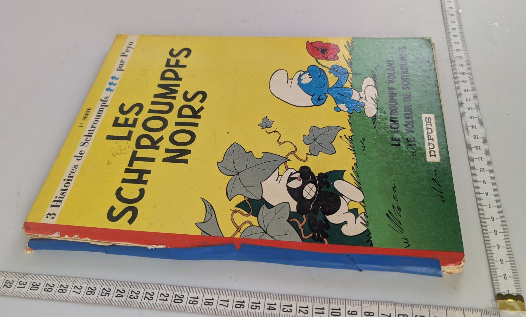 Fumetti: Antiker "Schlümpfe" Comic: Les Schtroumpfs Noirs, 1965 – Usato da Zürich venduto da 1.Simon 1