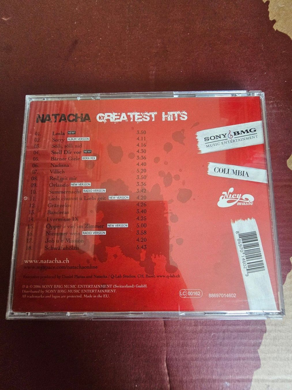 CDs: CD - Natacha - Los Lah - Greatest Hits – Gebraucht aus Biberist von Foolio0 1