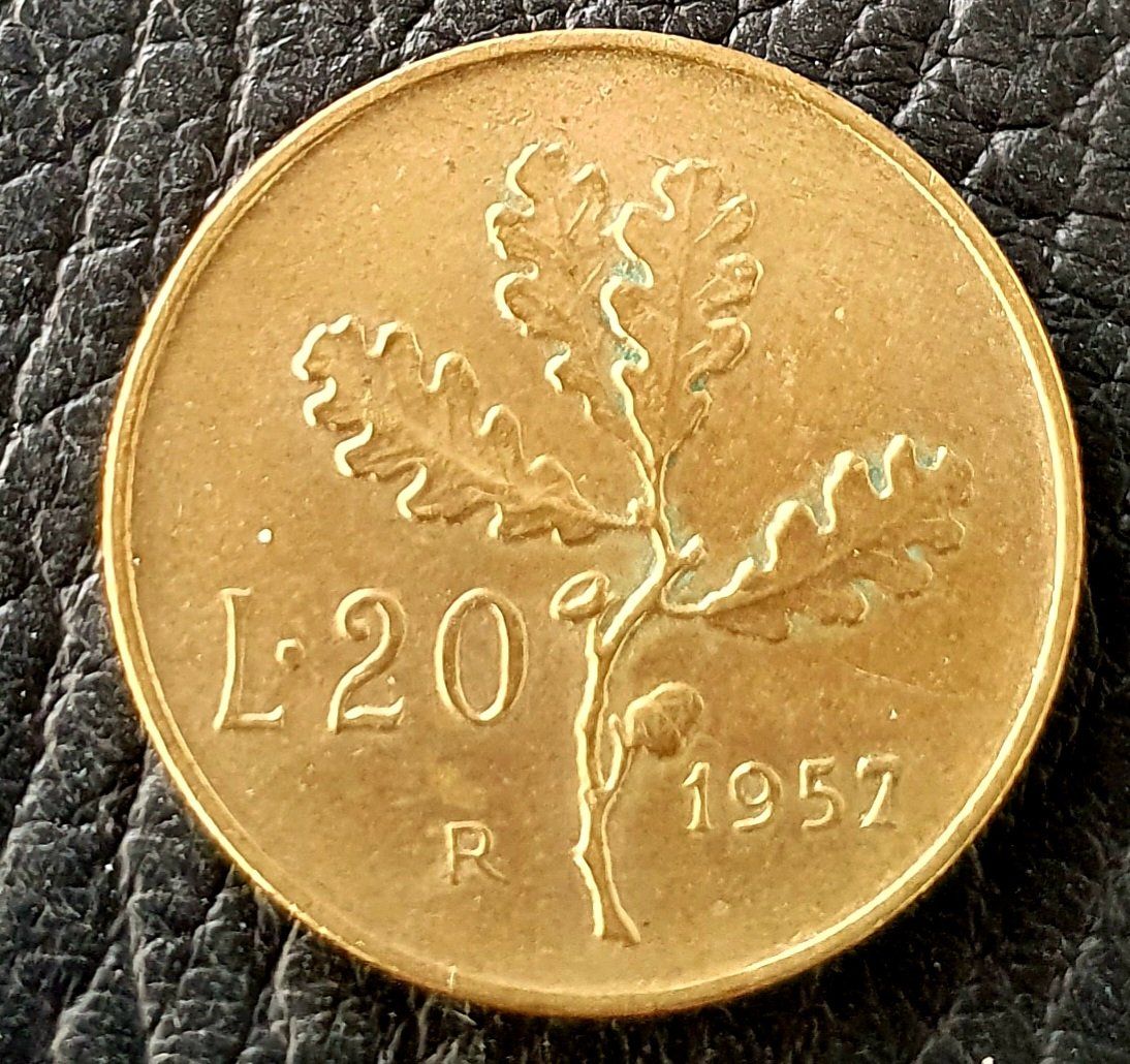 Tutti le monete: 20 Lire 1957 Abart – Usato da Egerkingen venduto da Acc1 1