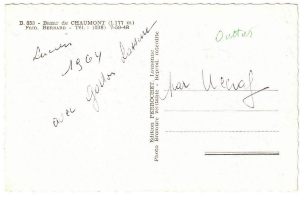 Cartoline postali: Chaumont - 8 Bild AK – Usato da Binningen venduto da Mountainrider 1