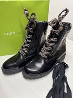 Bottines Waldläufer H-Bonny Noir, T. 40, neuves!