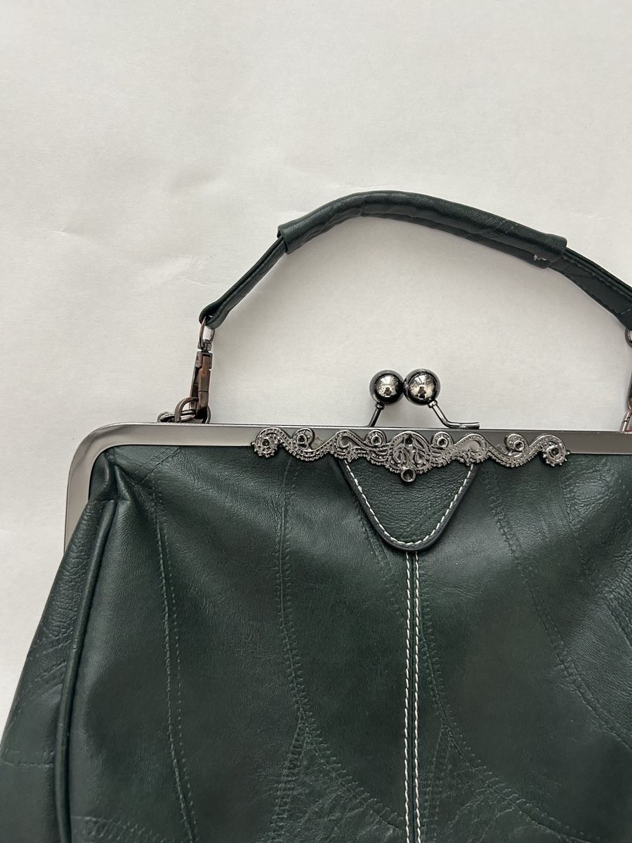 Taschen für Damen: Vintage Handtasche Retro aus Leder – Gebraucht aus Oberentfelden von Klingm 2