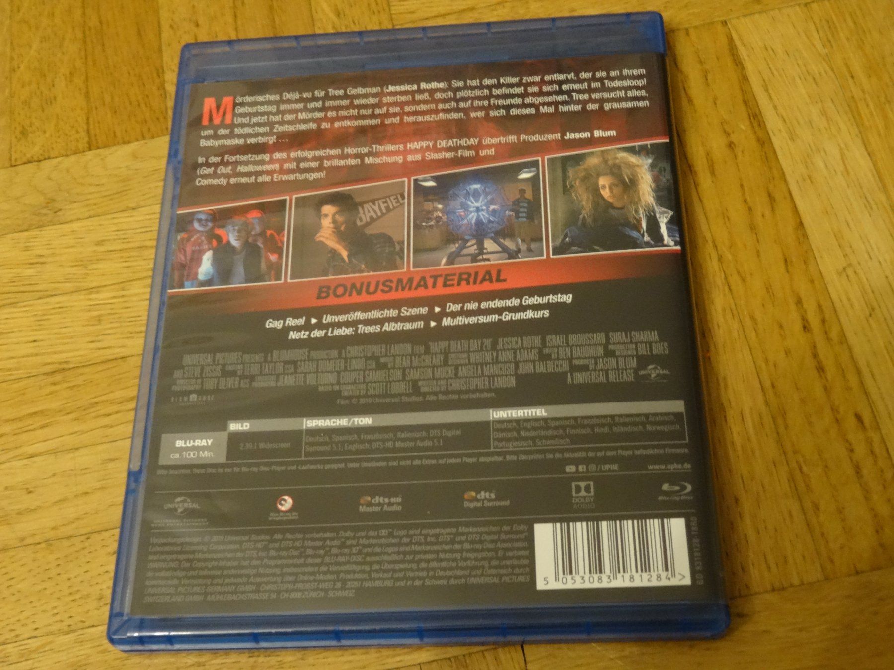 Tutti i DVDs: Happy Death 2U BLU-RAY – Usato da Olten venduto da Disc-Verkauf 2