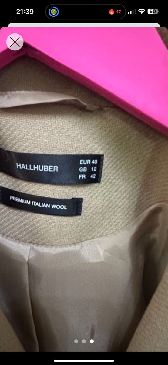 Hallhuber Cappotti: Hallhuber – Nuovo (secondo la descrizione) da Mels venduto da ricoshop 2