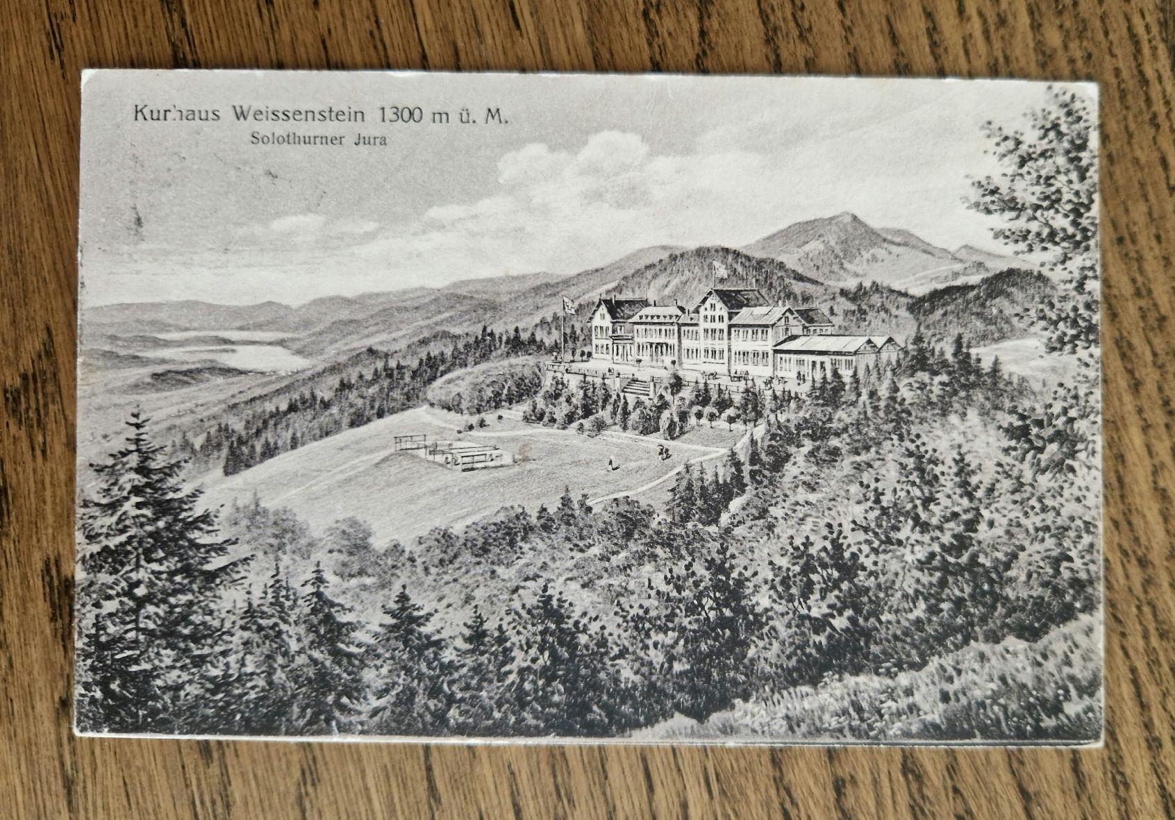 Cartoline postali: Kurhaus Weissenstein 1910 – Usato da Ebikon venduto da Donar50