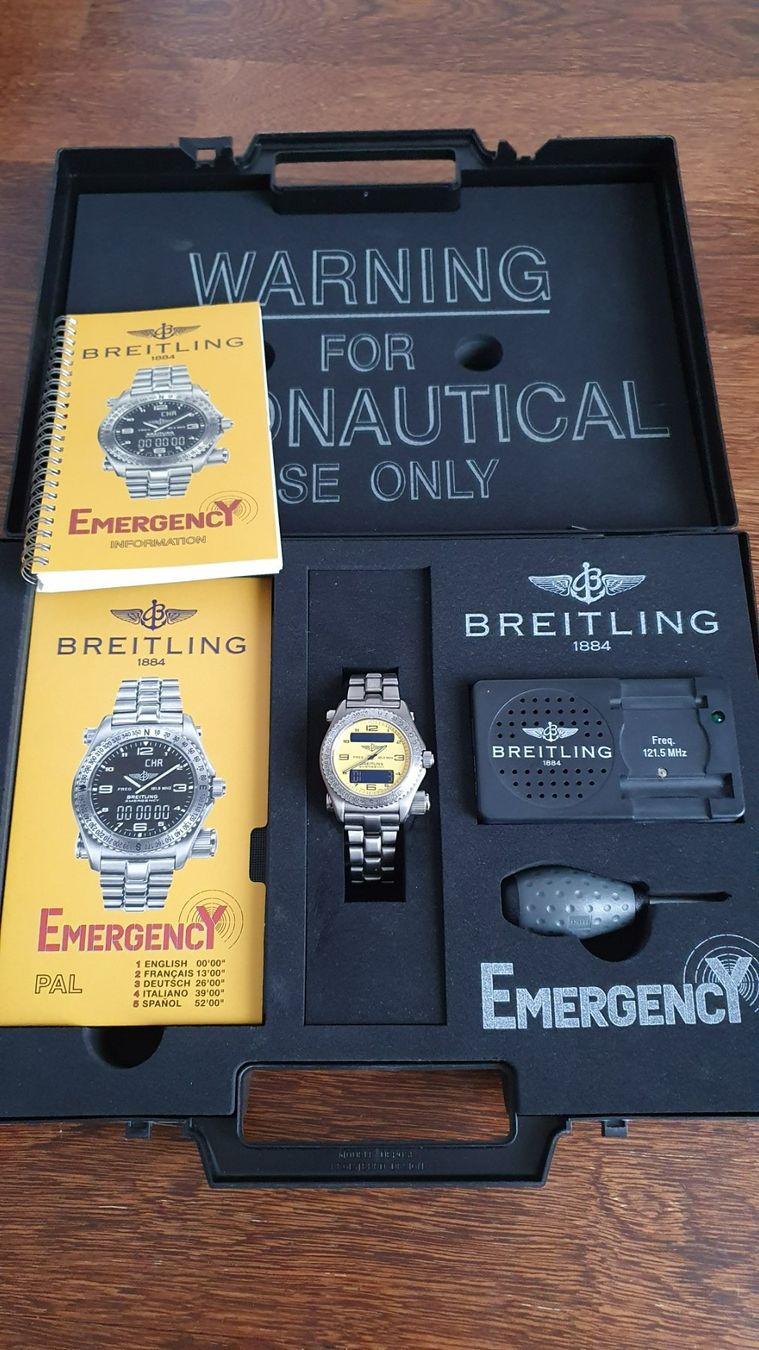 Breitling Luxusmarkenuhren: Breitling Emergency 1 – Gebraucht aus Uitikon Waldegg von  1