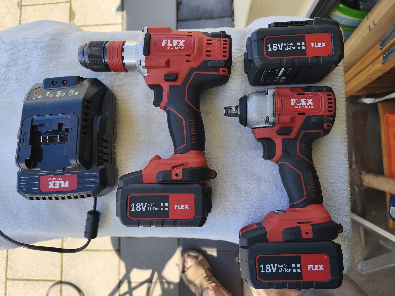 Flex Alle Werkzeuge: MEGA AKKU SET FLEX – Gebraucht aus Recherswil von Sruscha58 8