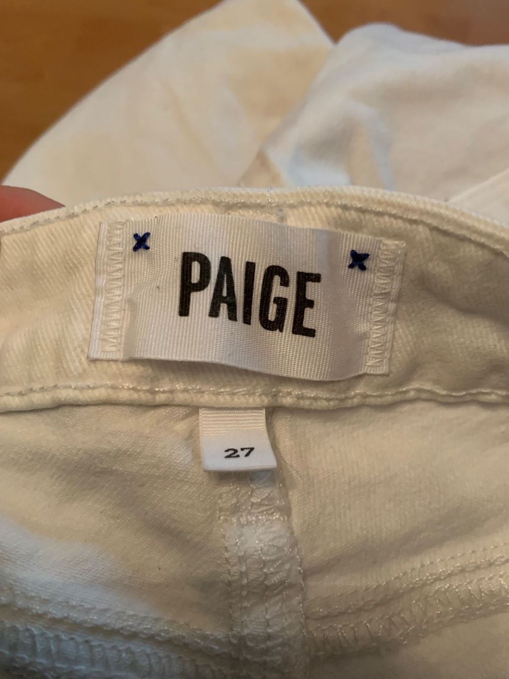 Jeans: Joli jeans blanc t. xs – Usato da MEYRIN venduto da Gwendo10 2