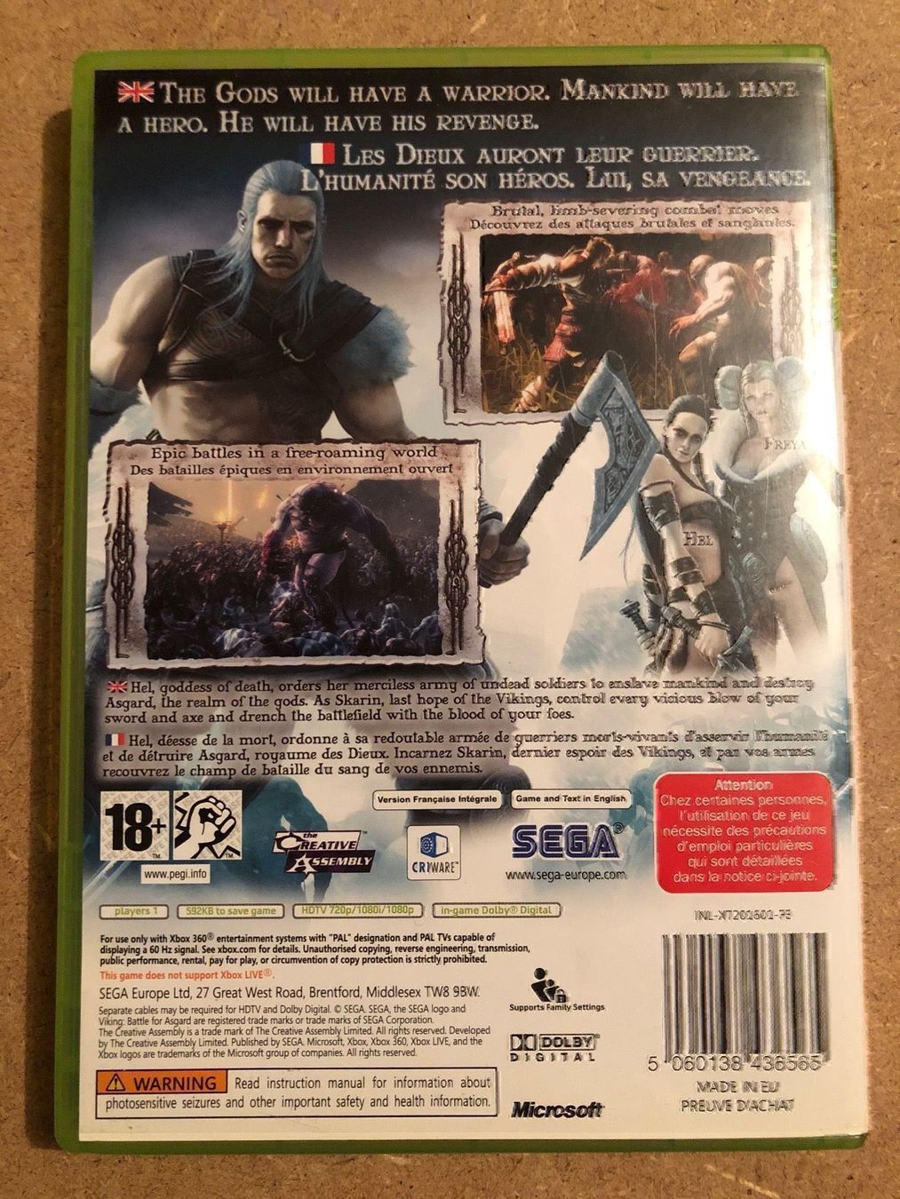 Giochi: Vikings für Xbox 360 – Usato da Kestenholz venduto da Mad18 2