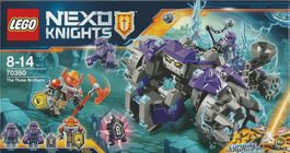 LEGO NEXO KNIGHTS 70350 I TRE FRATELLI new