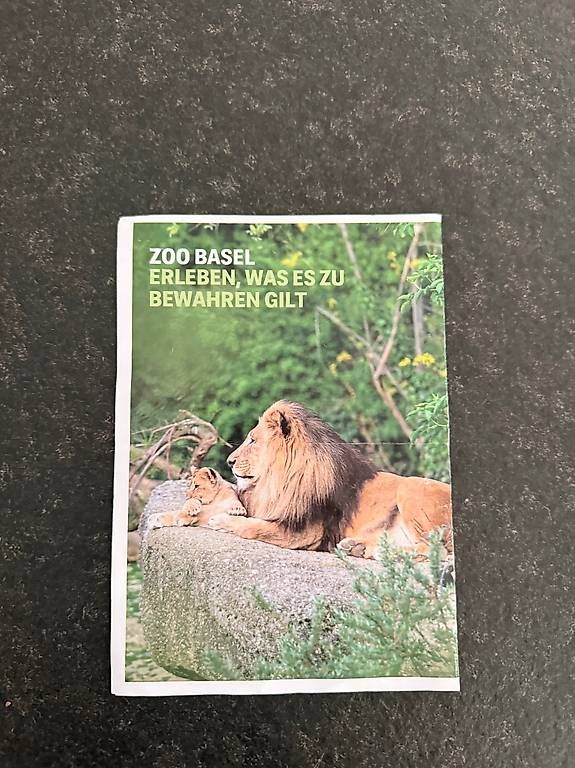 Gutscheine: Gutschein 40.- Zoo Basel – Neu und originalverpackt aus Bern von tim_ypf8