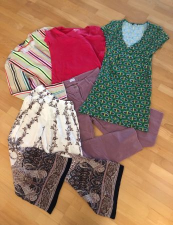 Farbiger Frühlings-Mix 5-teilig / Gr. 40 / HIPP und trendy!