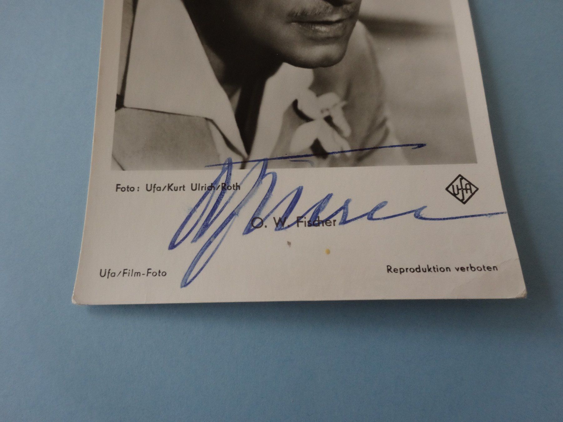 Autogramme: Autogrammkarte O.W. Fischer – Gebraucht aus Neerach von jenny062 1