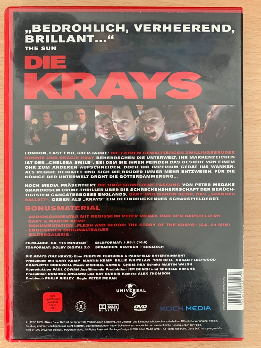 Alle DVDs: Die Krays – Gebraucht aus Zürich von recordman01 1
