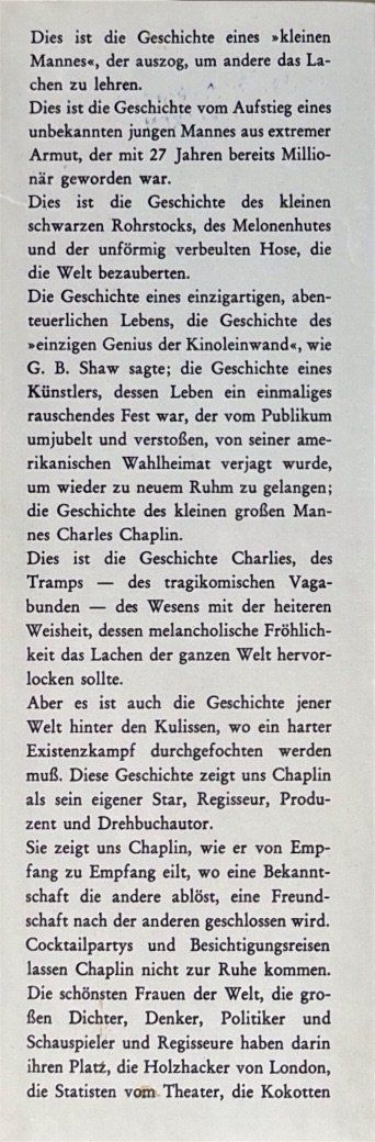 Libri: Chaplin Charles, Die Geschichte meines Lebens – Usato da Sarnen venduto da Livres 1
