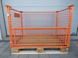 Palettengitter, Gitterbox, Gitterrahmen, Aufsetzgitter