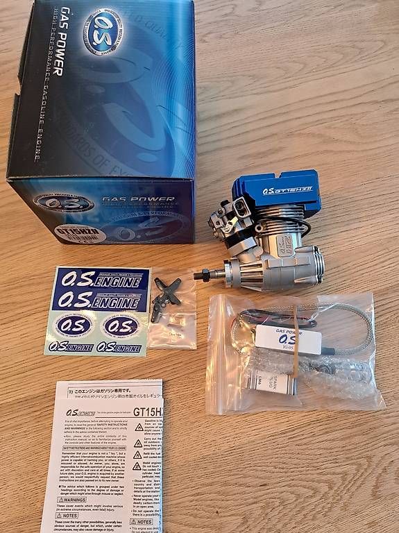 Modellismo RC: Motor O.S GT 15 HZ II – Nuovo e nell'imballaggio originale da Liebistorf venduto da Aico1 1