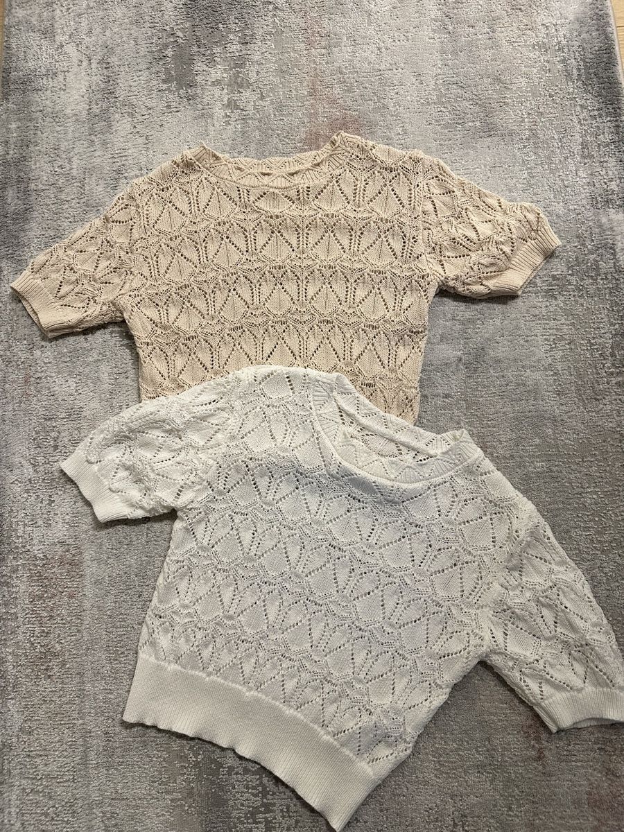 T-shirt: 2 stk. Strick Shirt Gr:Xs,S – Usato da Frümsen venduto da Swissline90