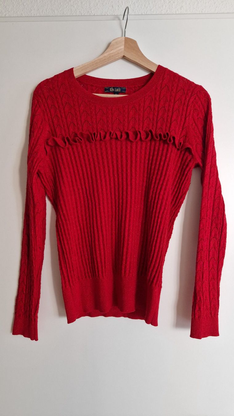 King Louie Pullover & Sweatshirts: Roter Pullover – Gebraucht aus Luzern von kzu_8qsg