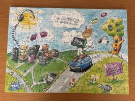 Cooles Puzzle "Sound City" für Musikfans, 100 Teile