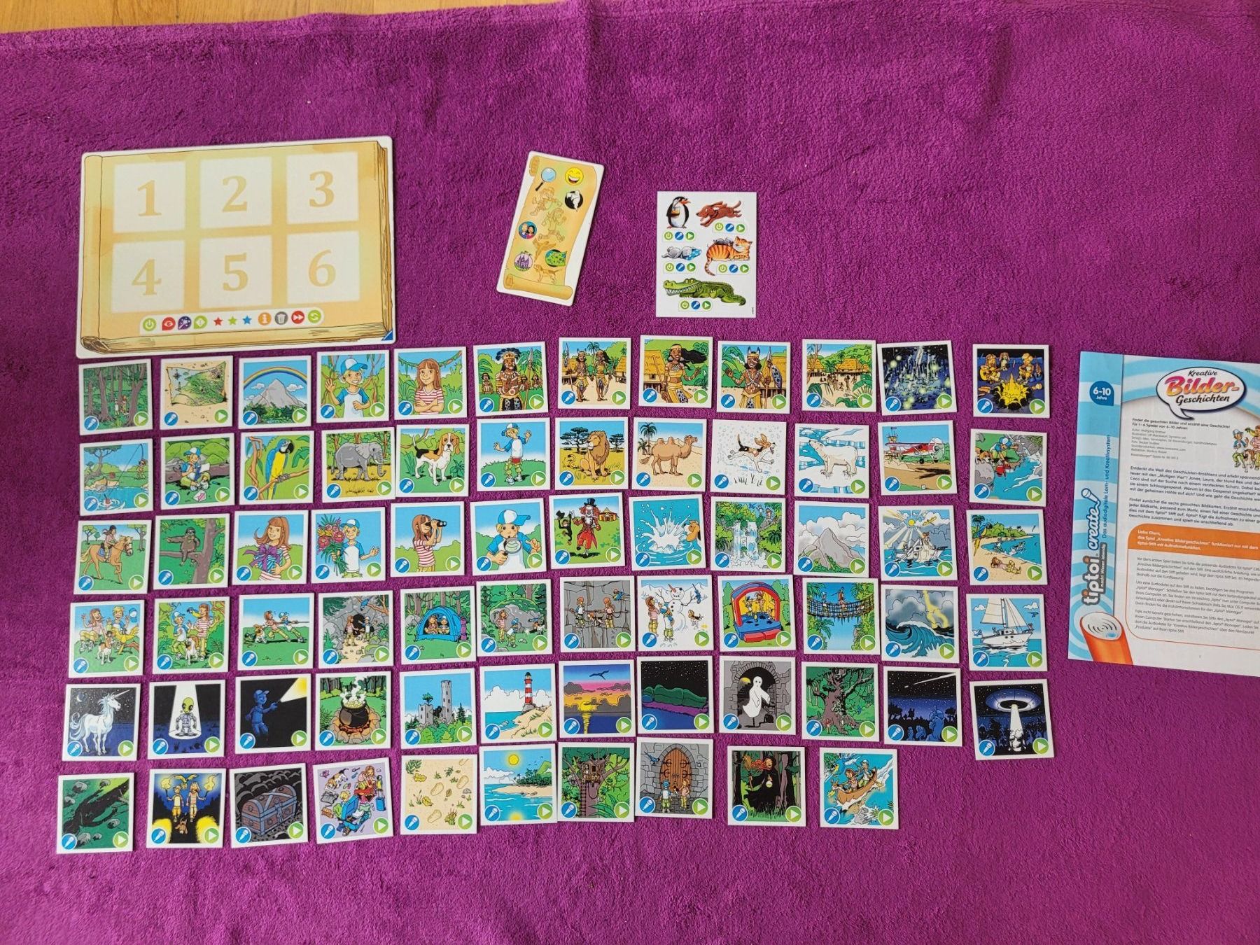 Ravensburger Jeux: tiptoi create Spiel - Kreative Bilder - Geschichten – D'occasion à Müllheim Dorf par Seeeule01 6