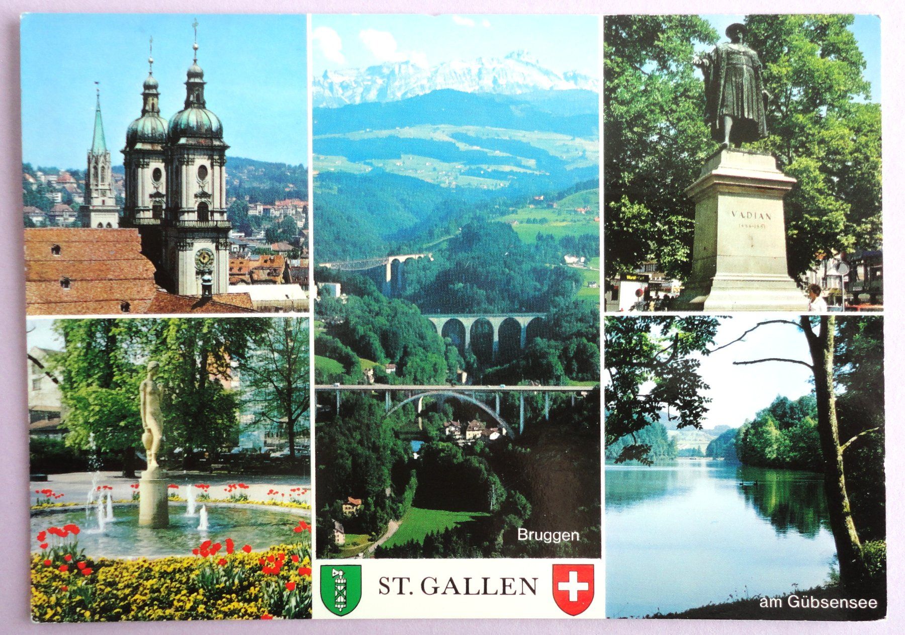 Ansichtskarten: St. Gallen – Gebraucht aus Fétigny von Billy2miny