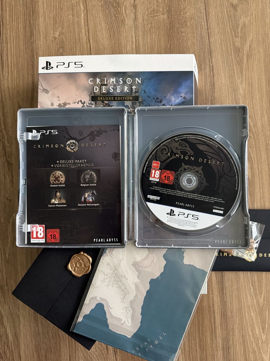 Giochi: Crimson Desert Deluxe Edition PS5 – Nuovo (secondo la descrizione) da Wald ZH venduto da Uyama 1