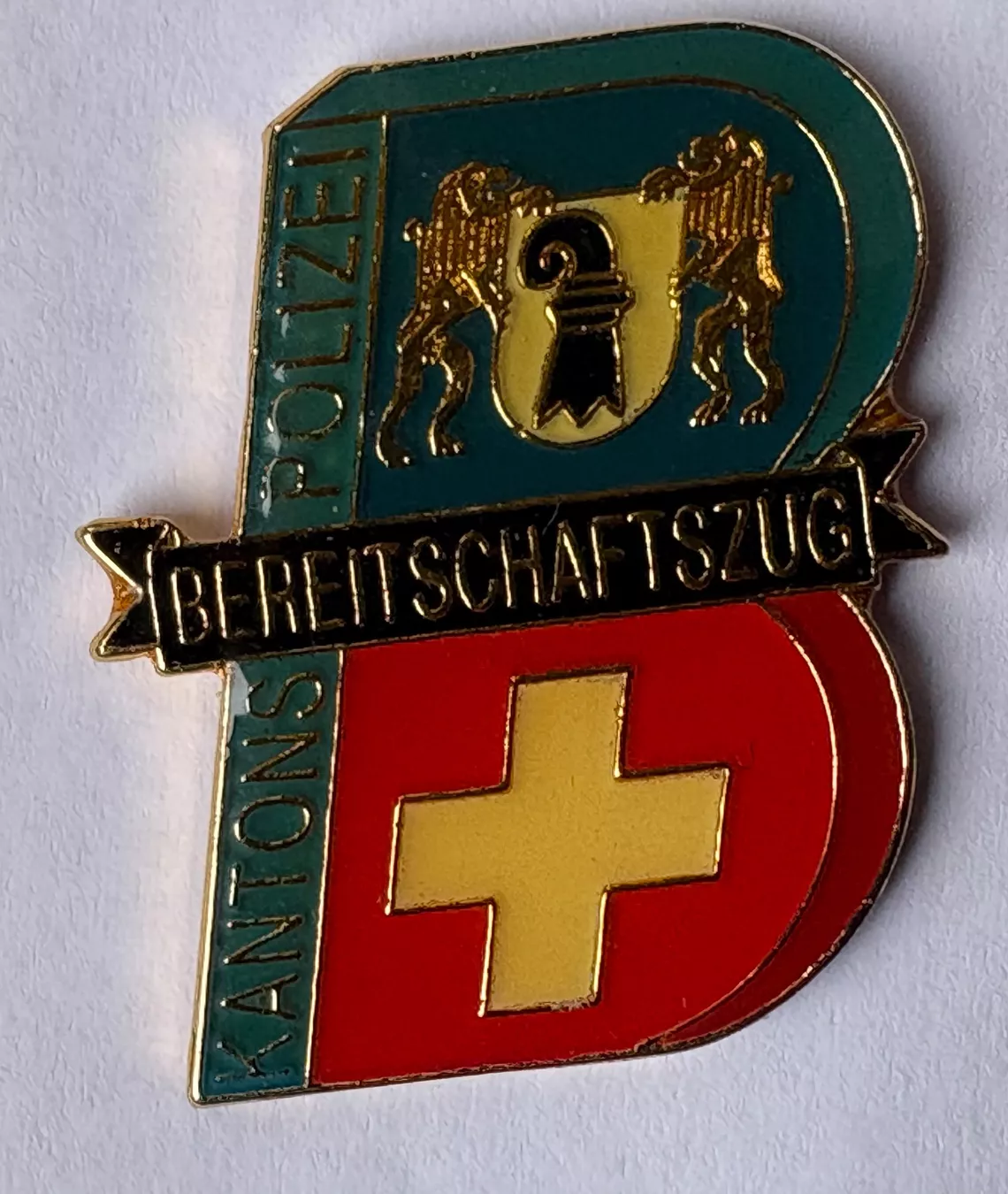 Basler Placchette & Badge: Basler Polizei PIN – Nuovo e nell'imballaggio originale da Basel venduto da mogi01