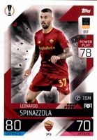 Topps Match Attax – Leonardo Spinazzola – AS Rom (#363)