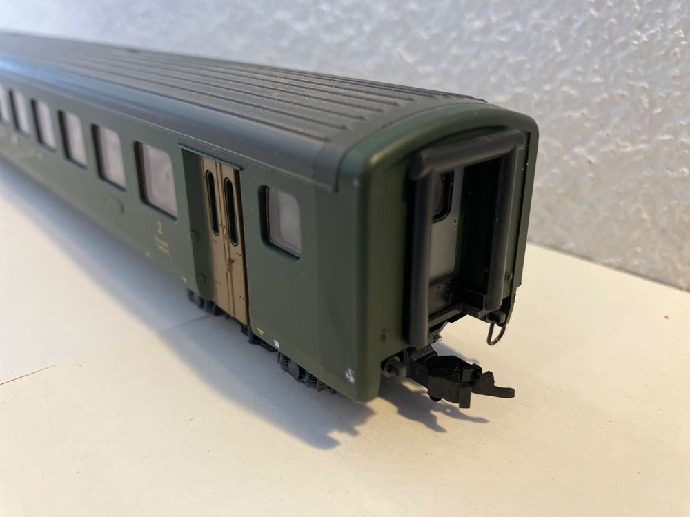 Roco Modelleisenbahnen: HO / Voiture CFF VU II 2ème classe / Roco / AC – Gebraucht aus Genève von frespo 1