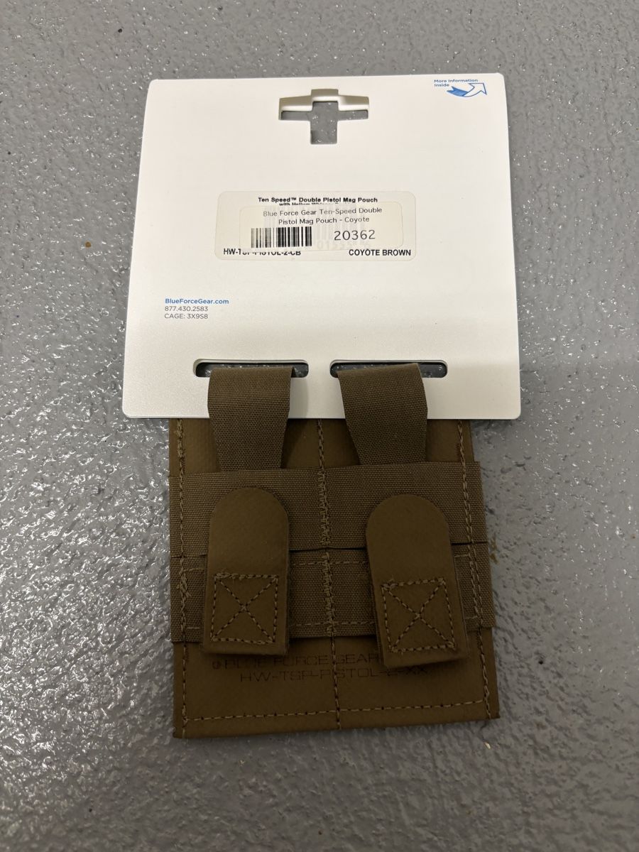 Glock Tiro a segno: Blue Force Gear Mag Pouch - Neu – Nuovo e nell'imballaggio originale da Stachen venduto da stachi08 1