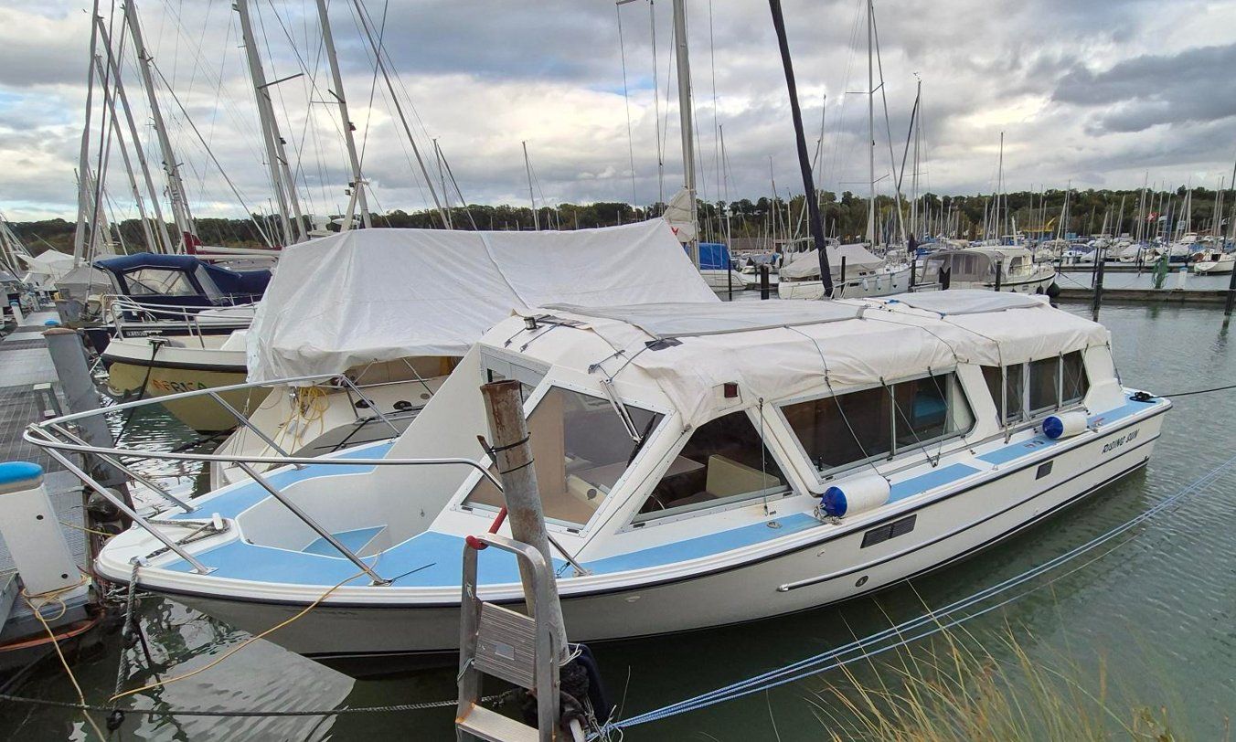 Bateaux: Kanalboot - Wohnboot ohne Hafenplatz – D'occasion à Portalban par pcu_vr7h 1