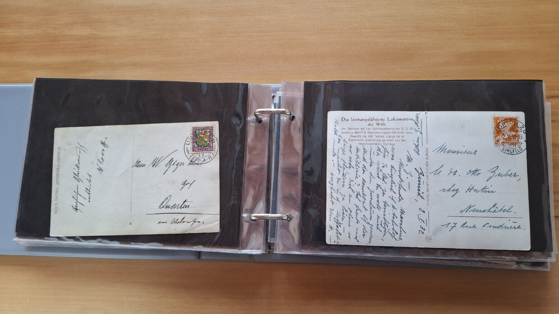 Alben: Briefmarkensammlung klein – Gebraucht aus Niederuzwil von ast_5kmg 3