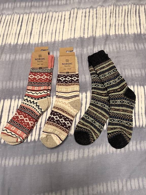 Calze: Wollsocken Winter-Sammlung Unisex Gr. 42 – Nuovo (secondo la descrizione) da Zug venduto da julialbi 2
