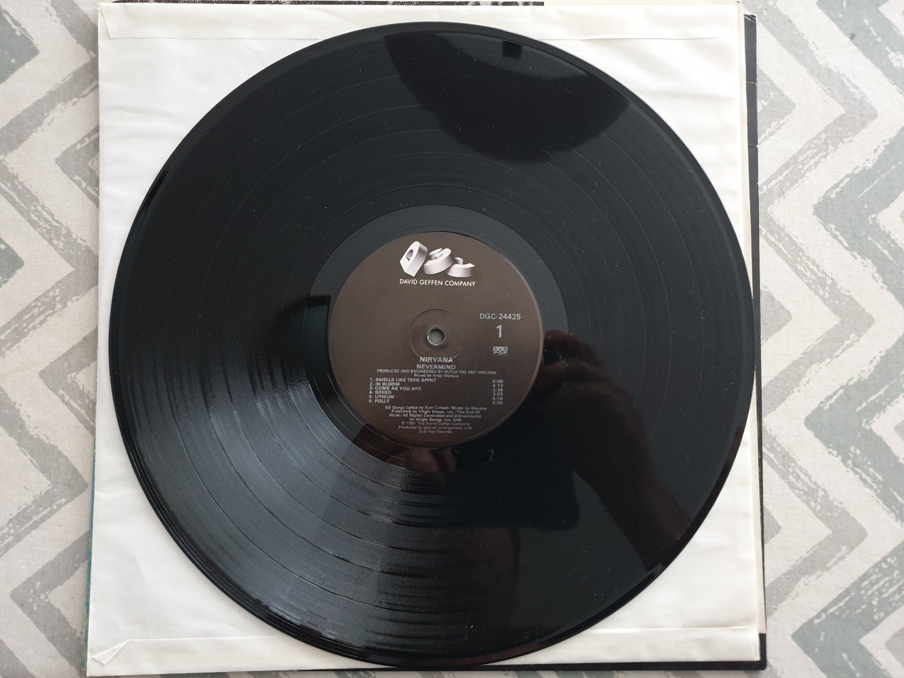 Dischi in vinile: Nirvana ‎– Nevermind – Usato da zürich venduto da ultraviolet 3