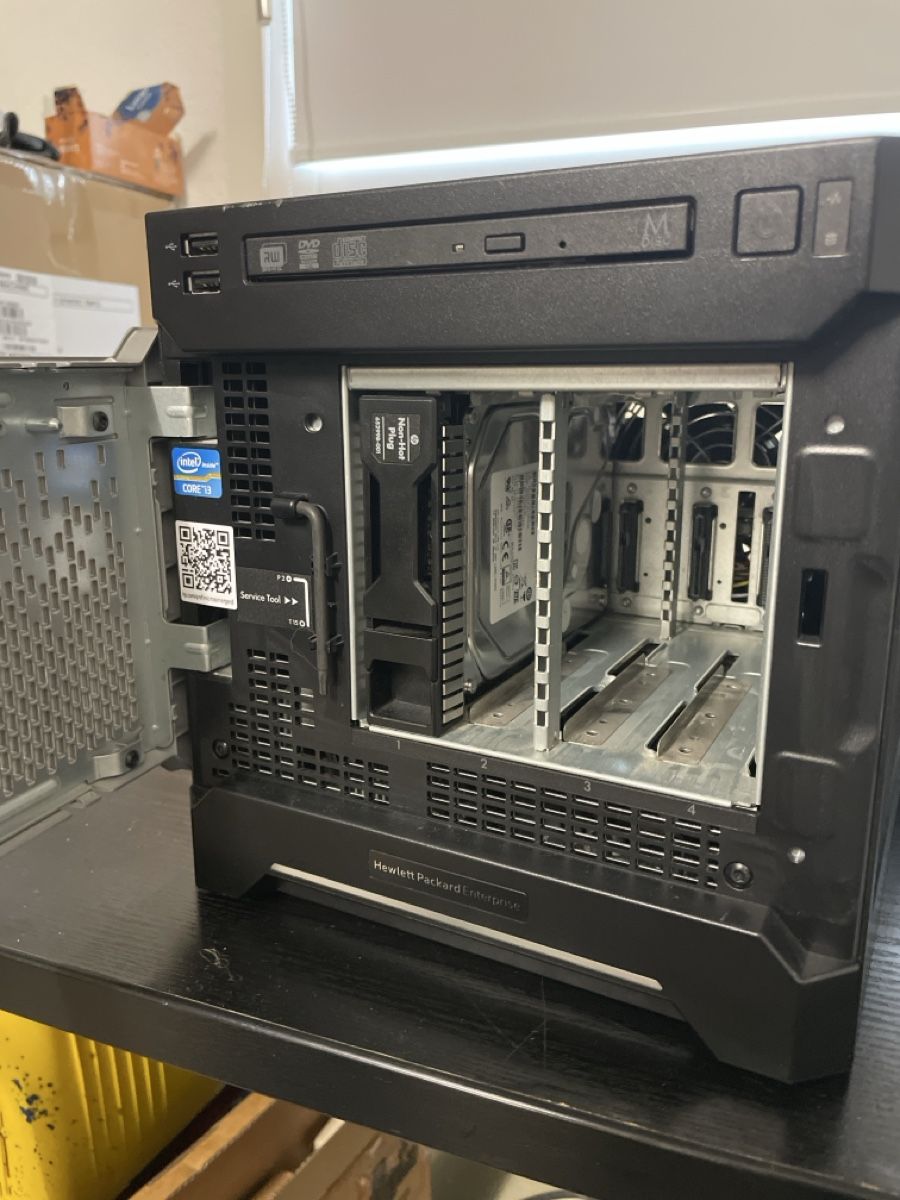 Hewlett Packard Server: HP ProLiant MicroServer Gen8 1TB/16GB/i3 – Usato da Abtwil SG venduto da Kueng.MultiOutlet 4