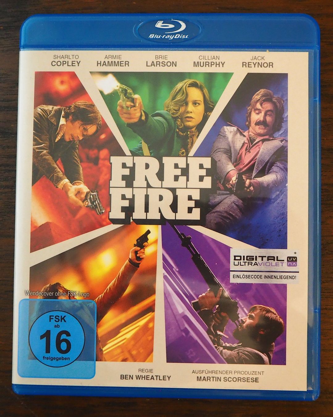 Tutti i DVDs: Free Fire / Brie Larson – Usato da Chur venduto da dluli